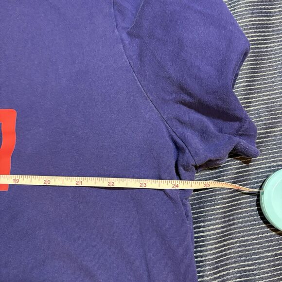 Polo Ralph Lauren España Tee Mens XXL Blue Crest World Cup Sport Soccer Y2K - Picture 8 of 11